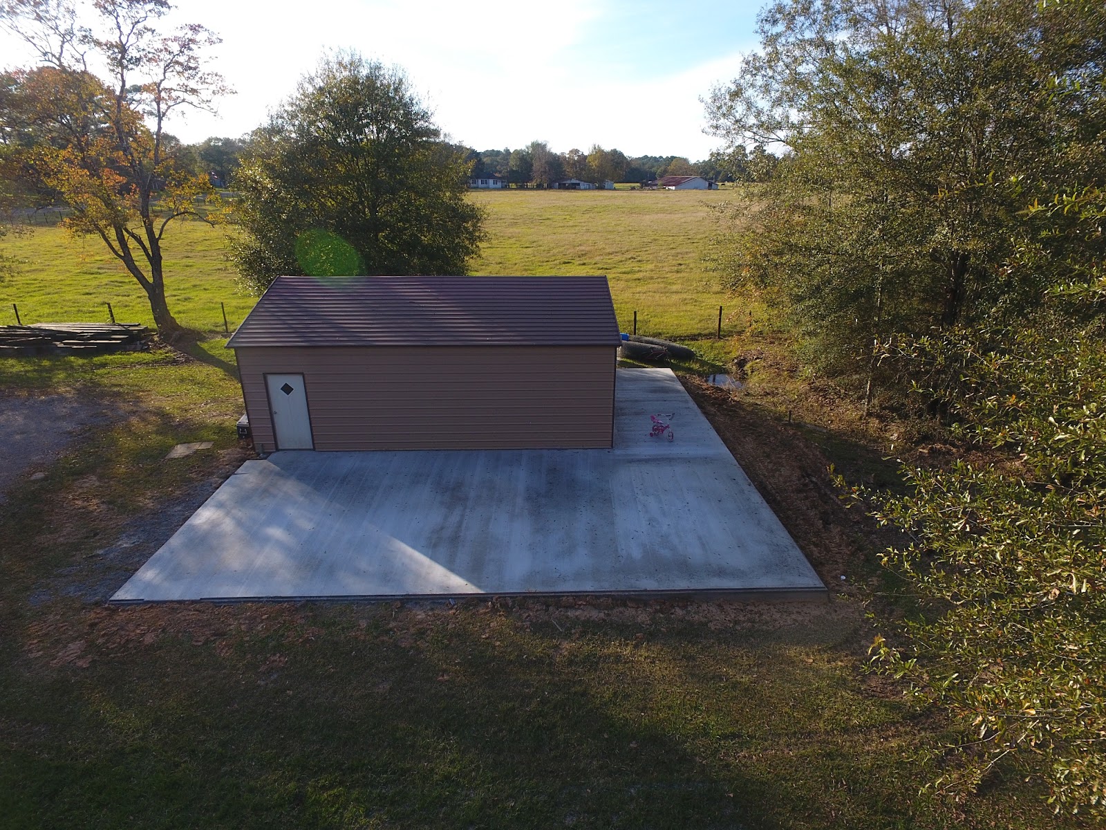 Residential foundation repair in Kirby